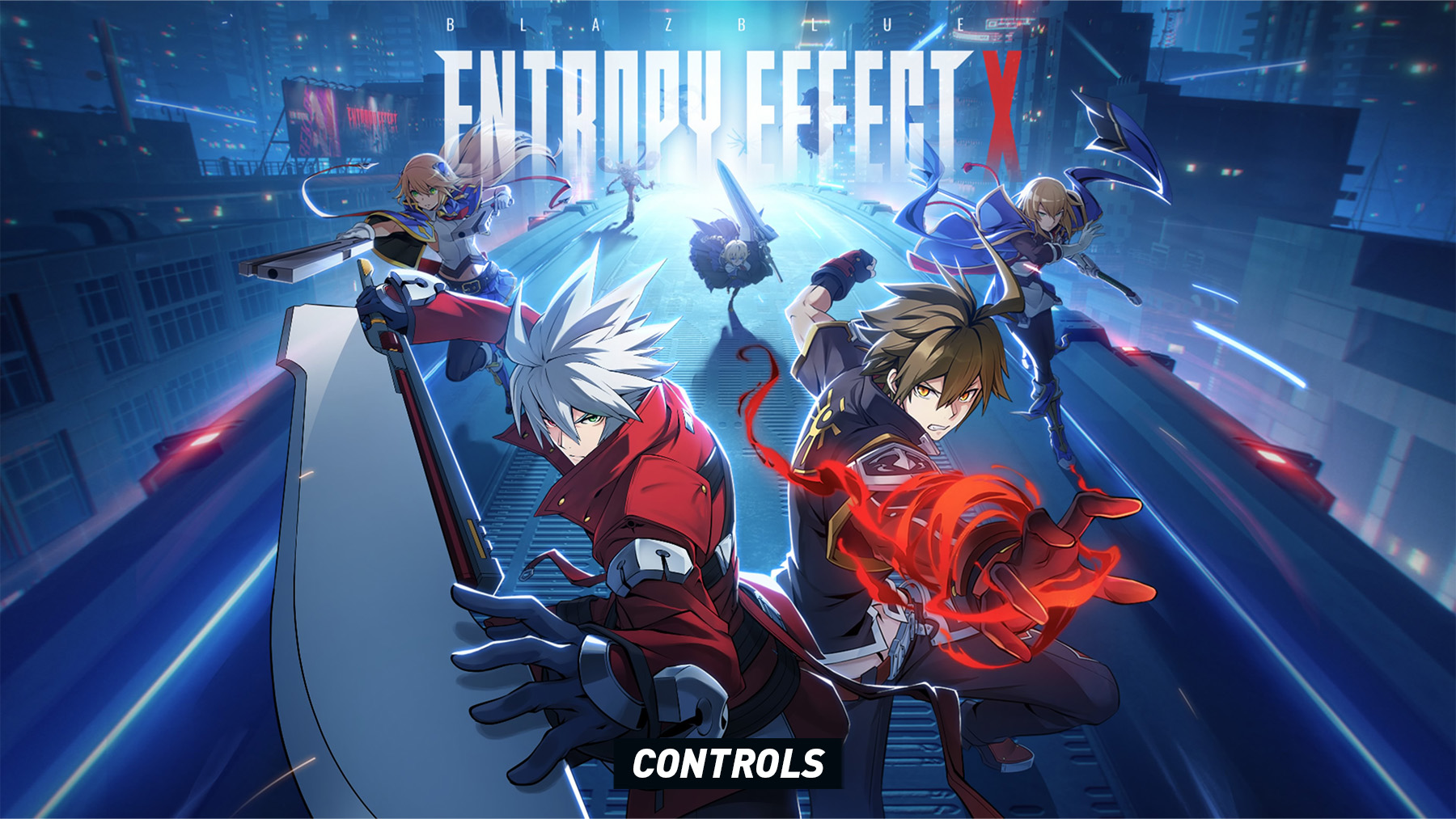 BlazBlue Entropy Effect X Controls