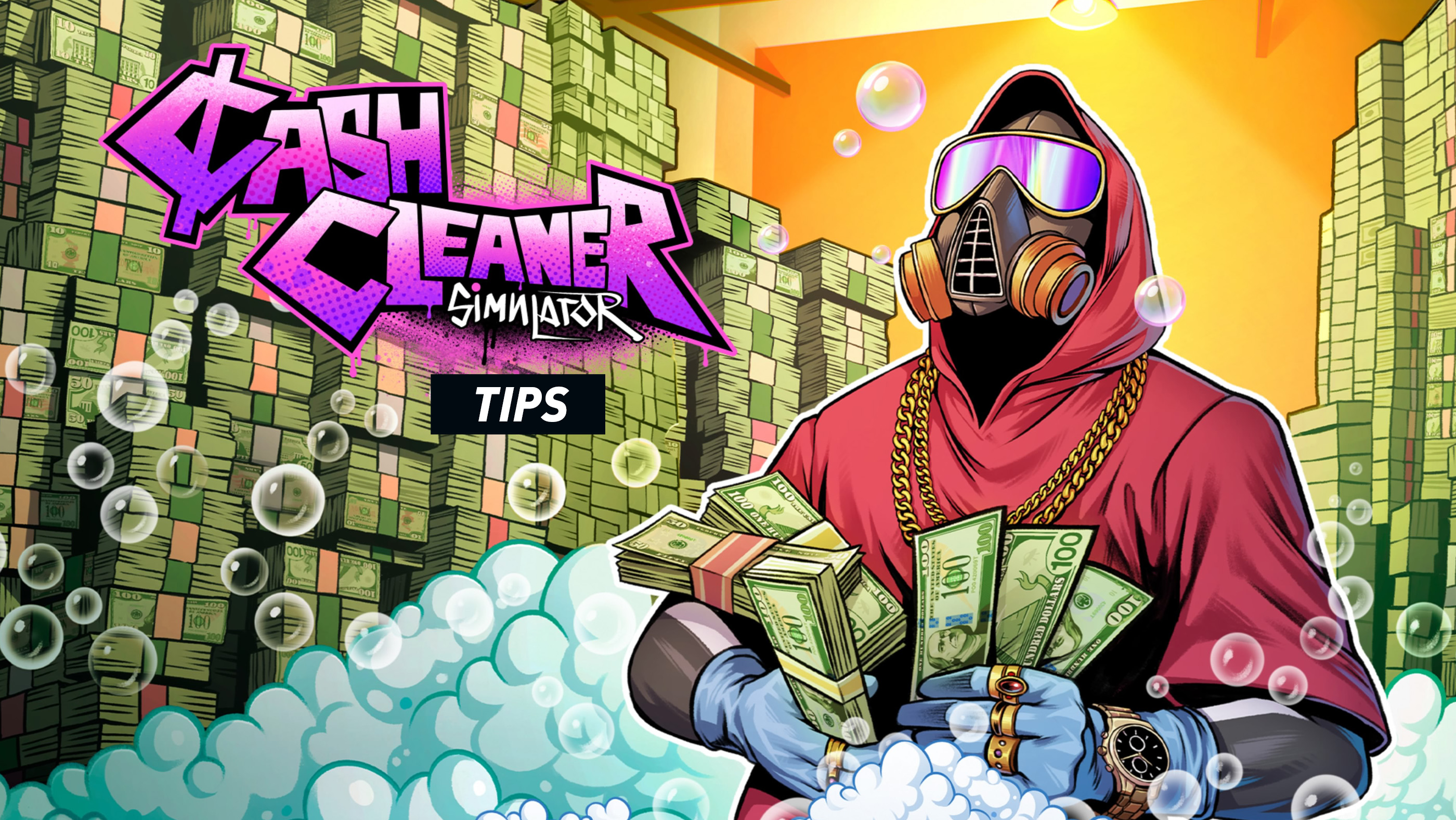 Cash Cleaner Simulator tips and tricks for cleaning, sorting, counting and shipping money