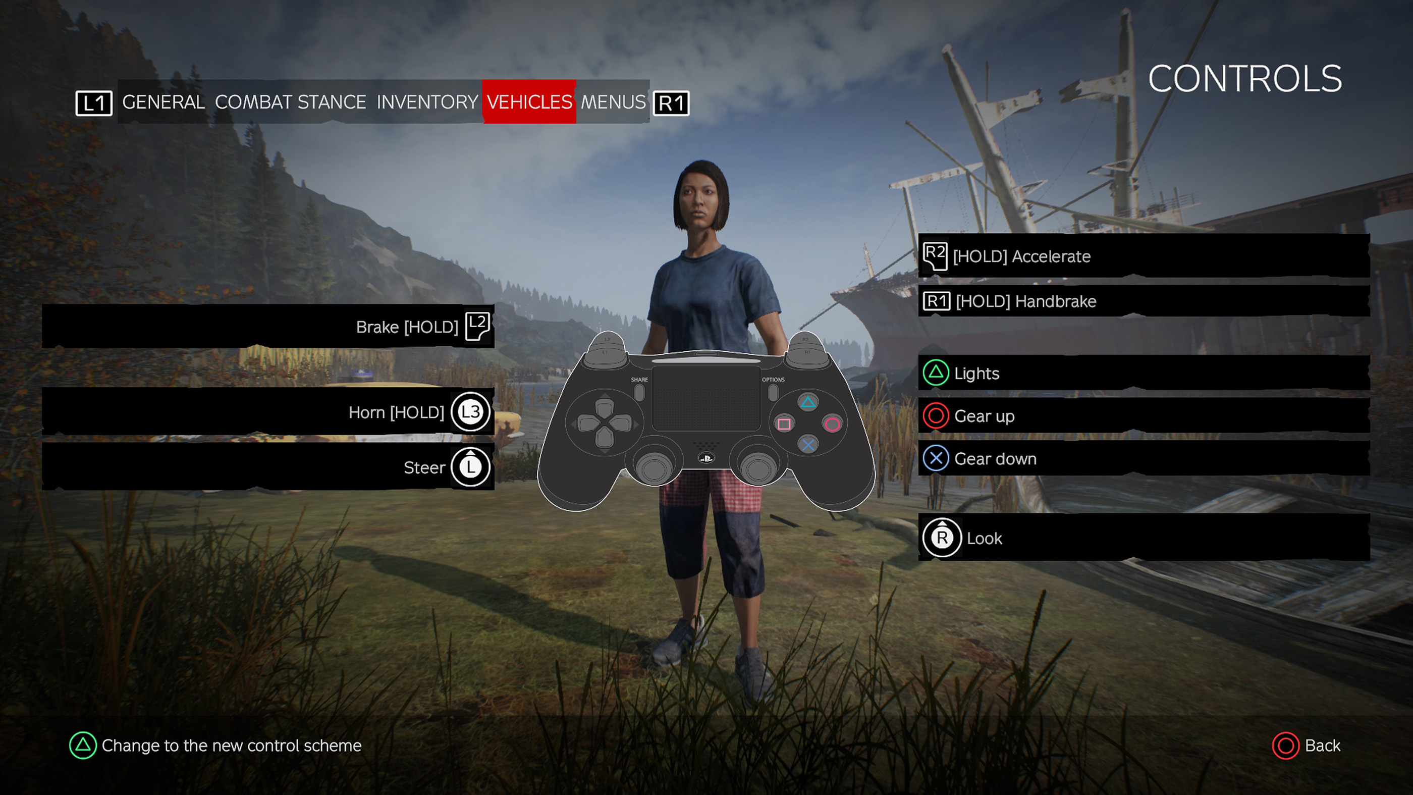 DayZ Controls (Vehicles)