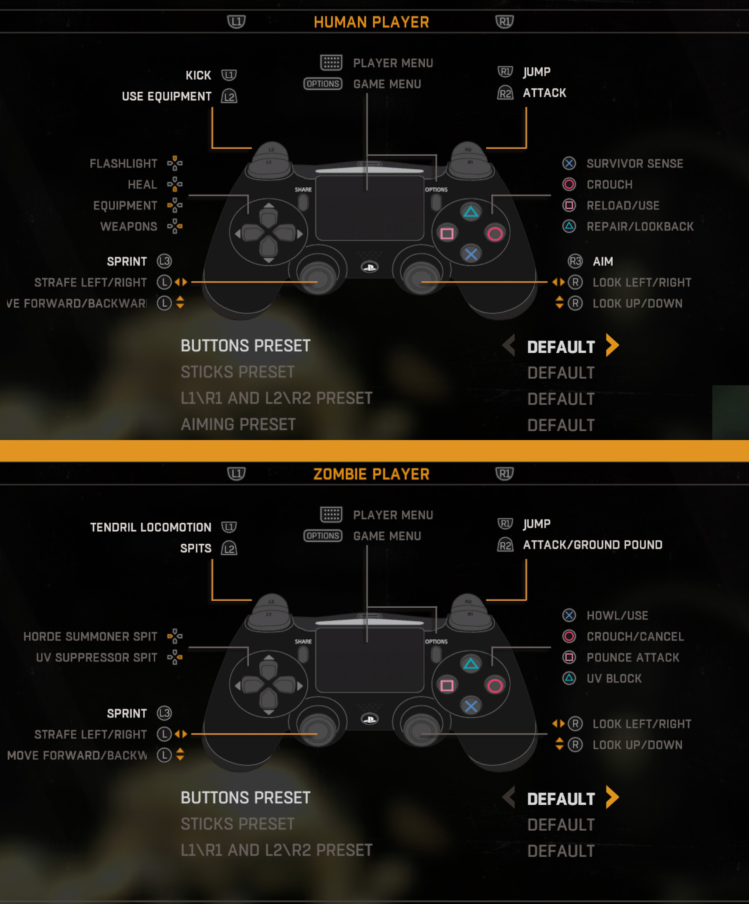 Dying Light controls