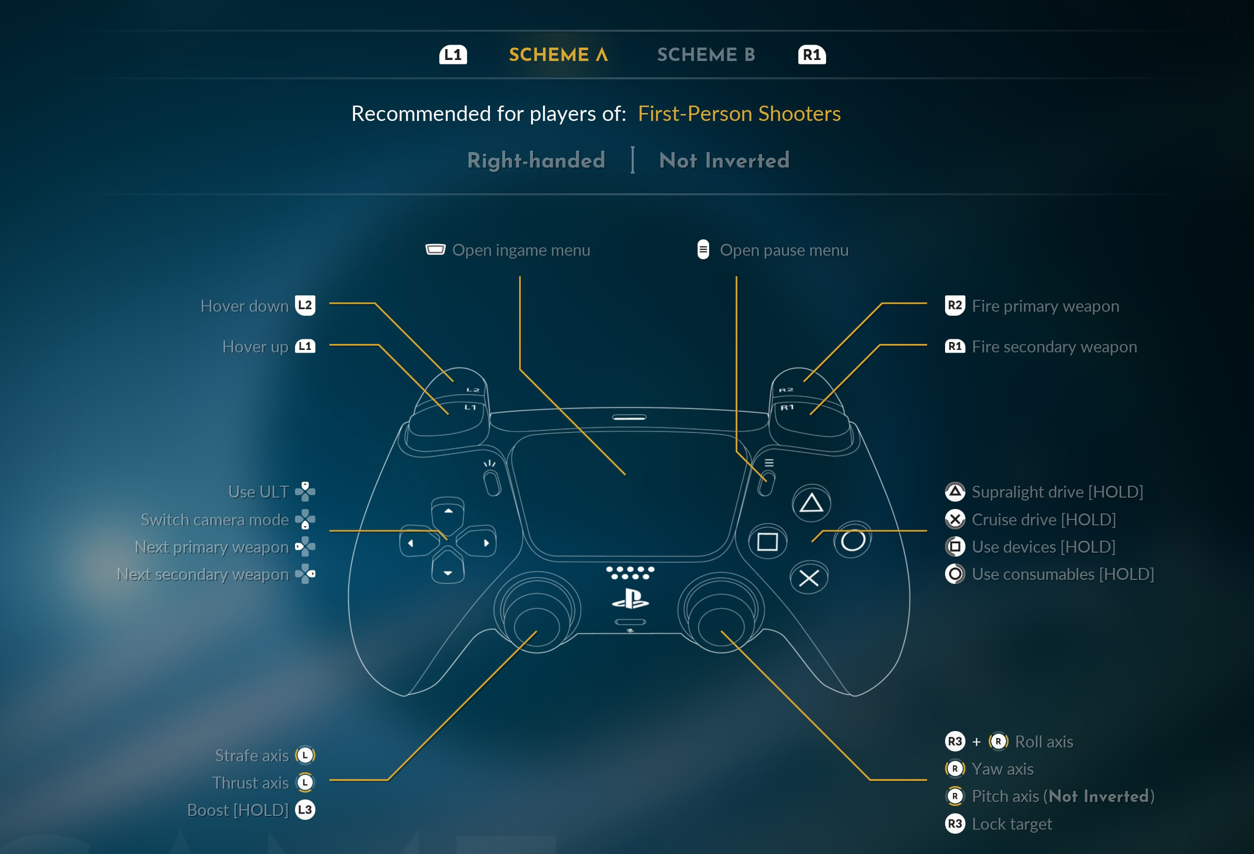 Everspace 2 Controls (Scheme A)