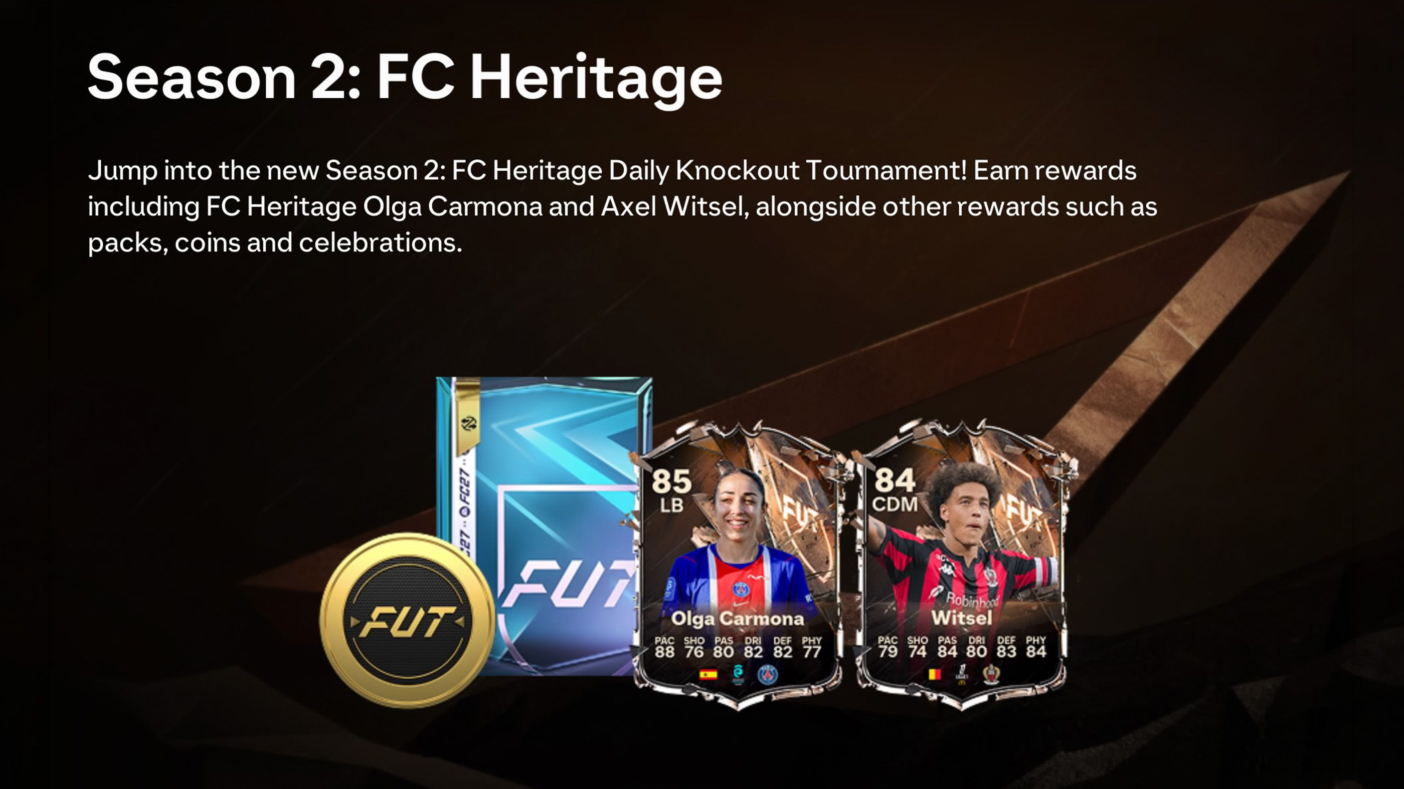 FC 27 FC Heritage Season 2 Players Rewards and Daily Knockout Tournament