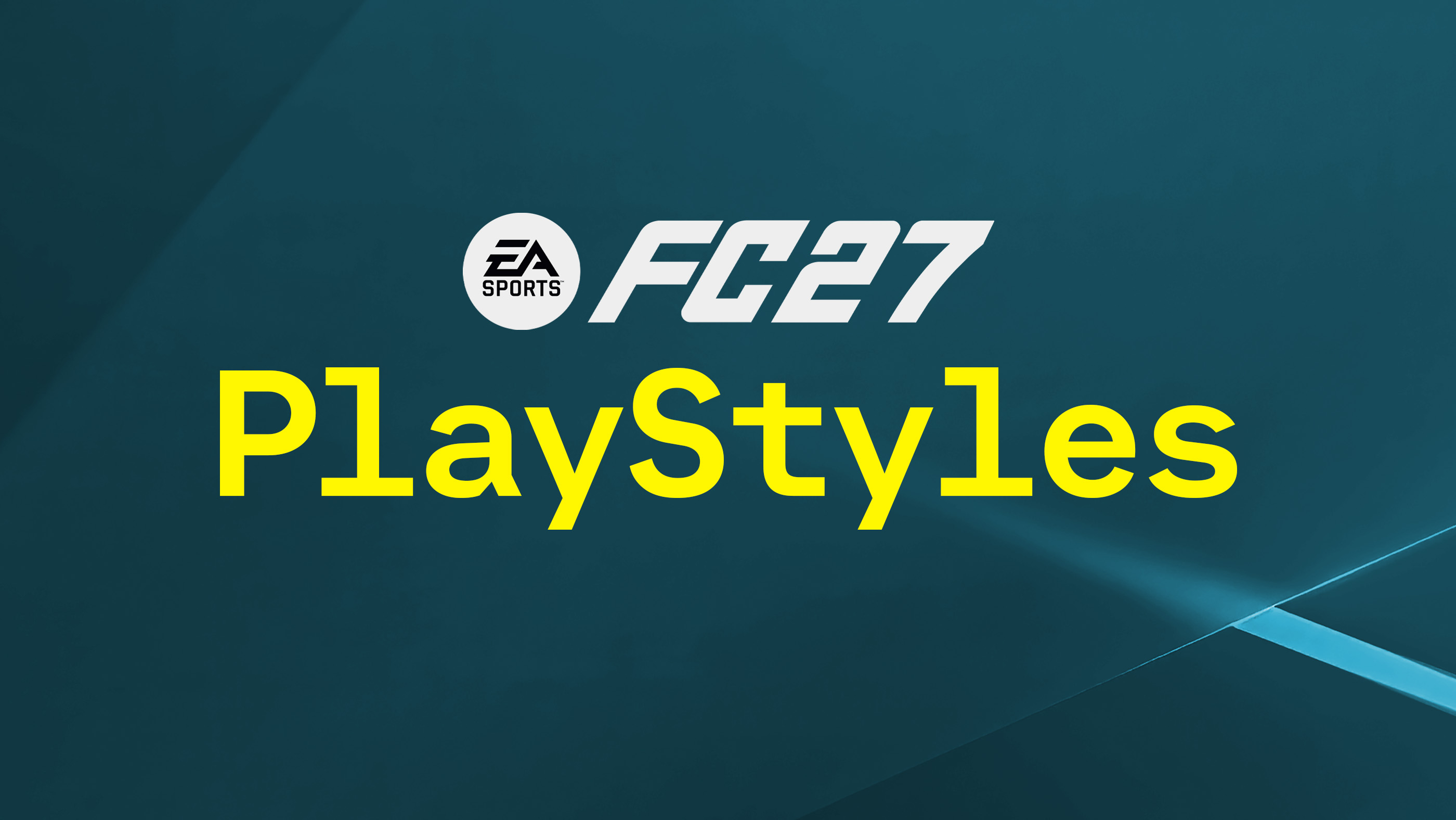 EA Sports FC 27 PlayStyles