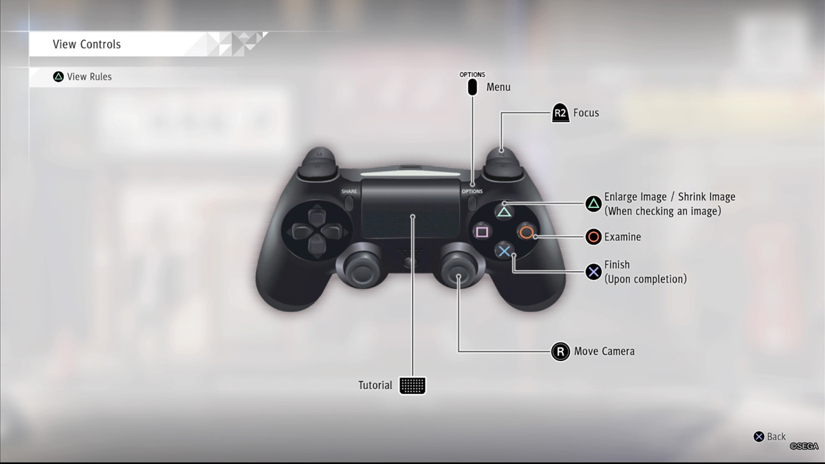 CHORVS Playstation Controls