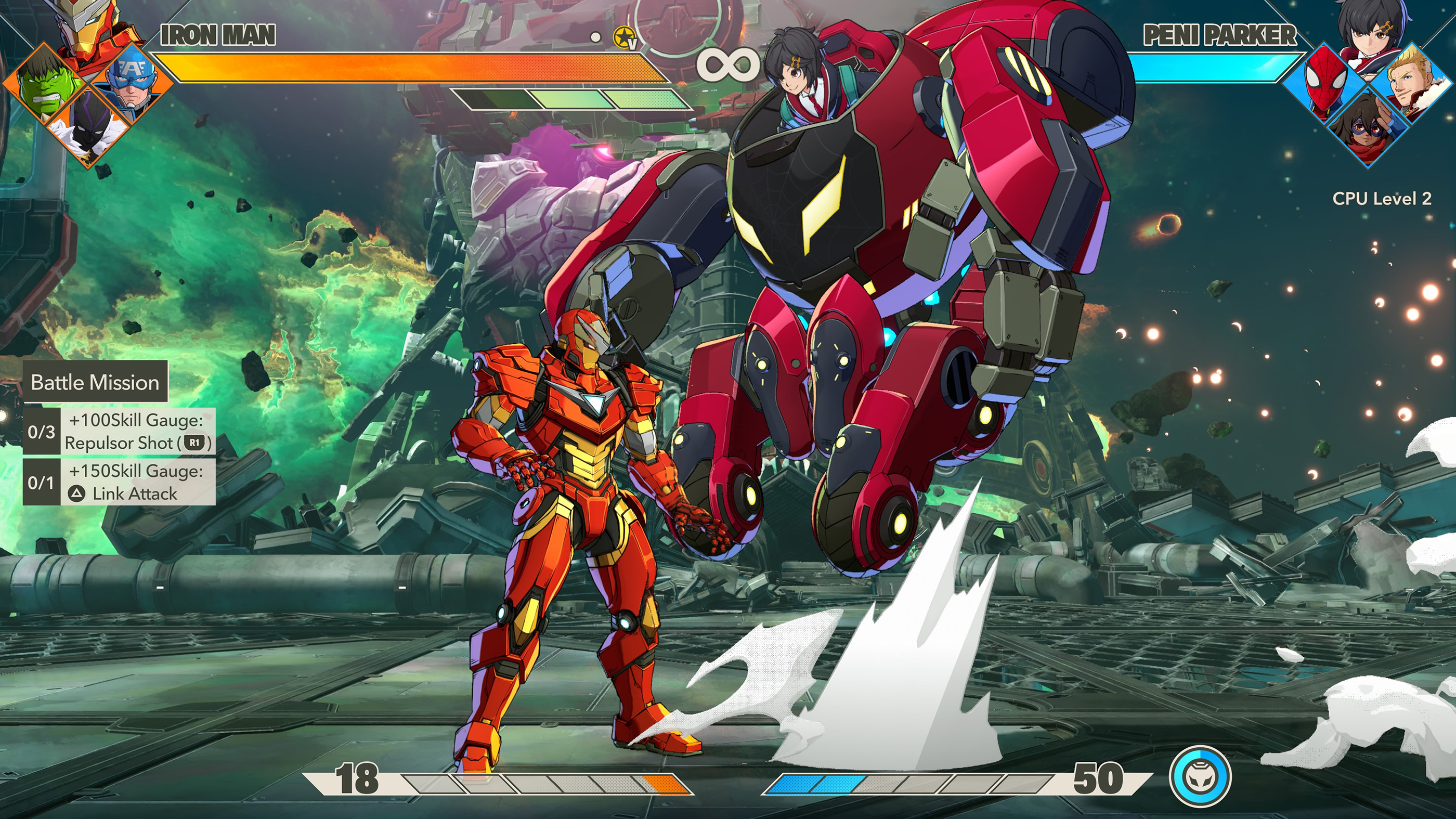 Marvel Tokon Fighting Souls Gameplay