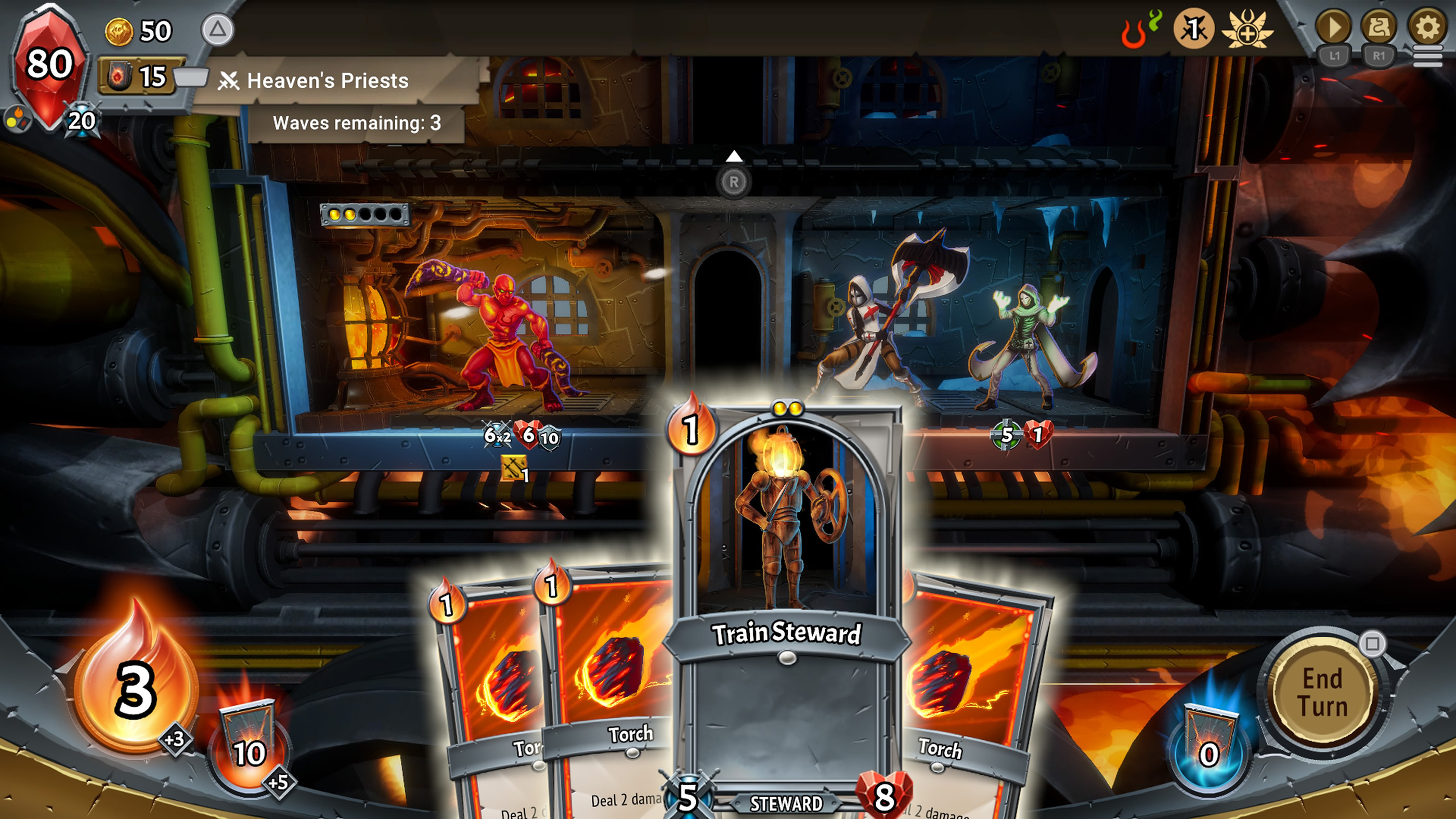 Monster Train Gameplay