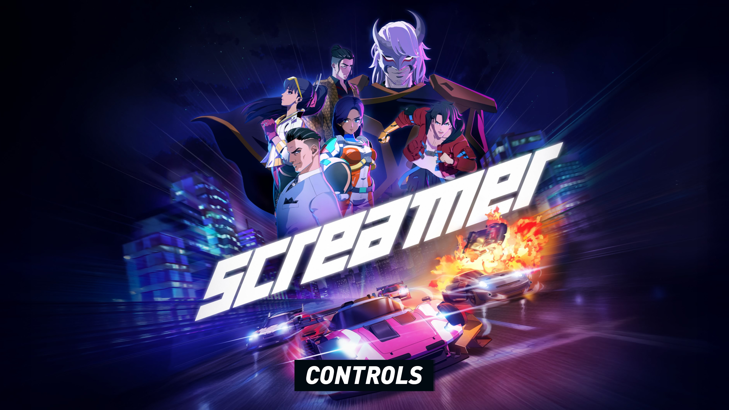 Screamer controls guide for PlayStation 5 Xbox Series X S and PC