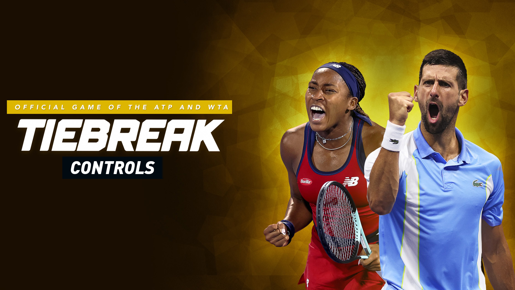 TIEBREAK Official Game of the ATP and WTA Controls