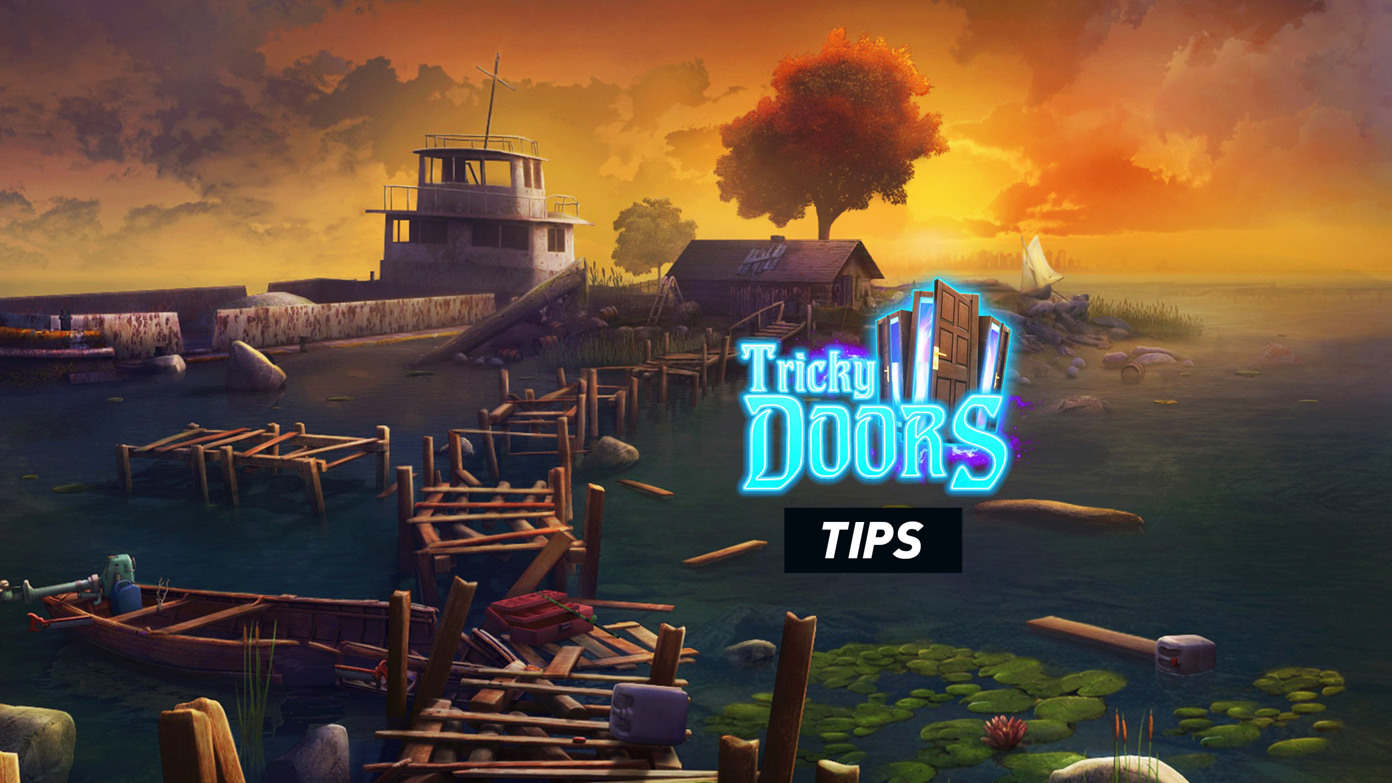 Tricky Doors tips and tricks guide for puzzles hidden objects inventory items hints and escape rooms